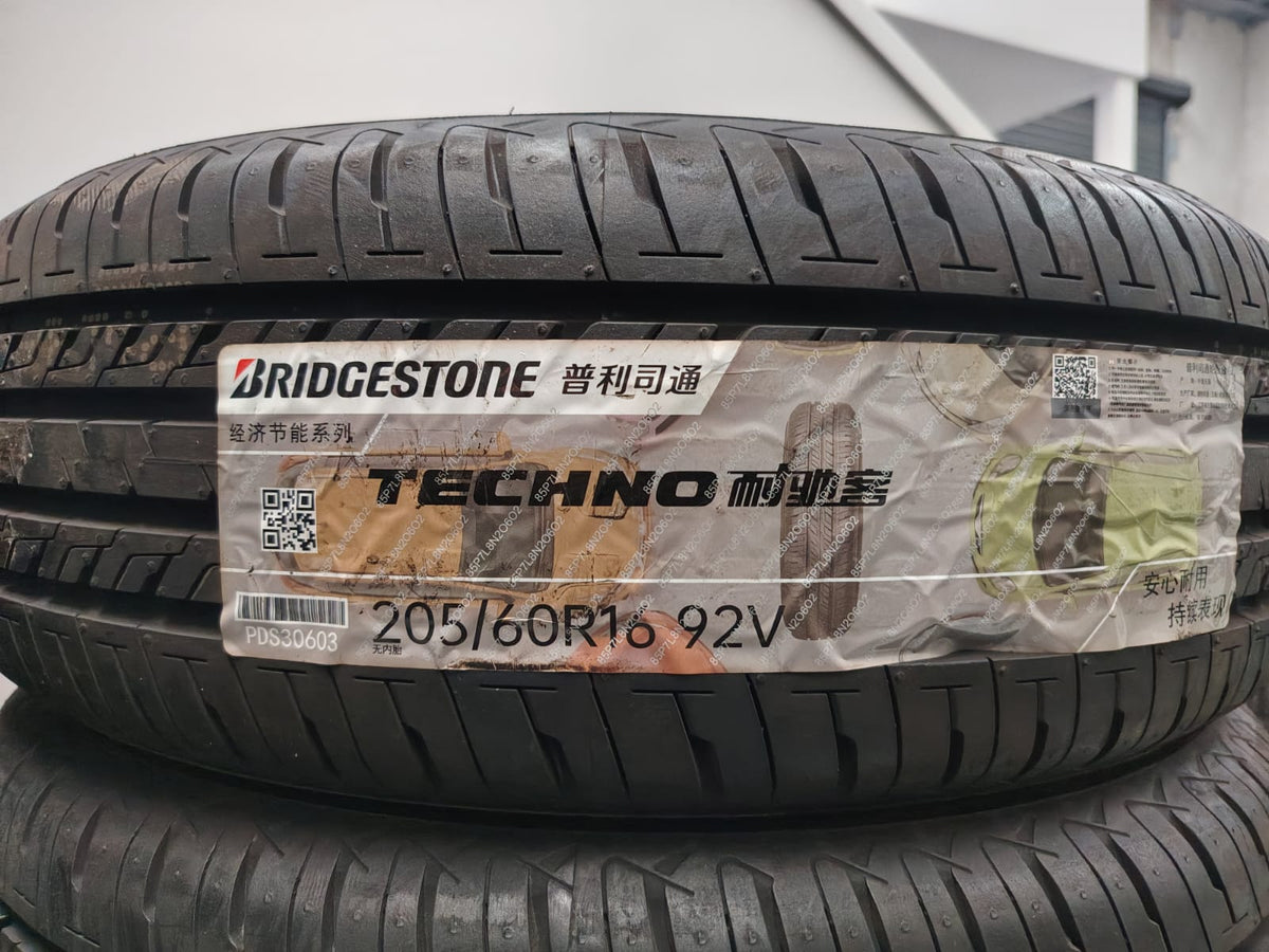 205/60R16 Bridgestone Techno 92V - Brand New