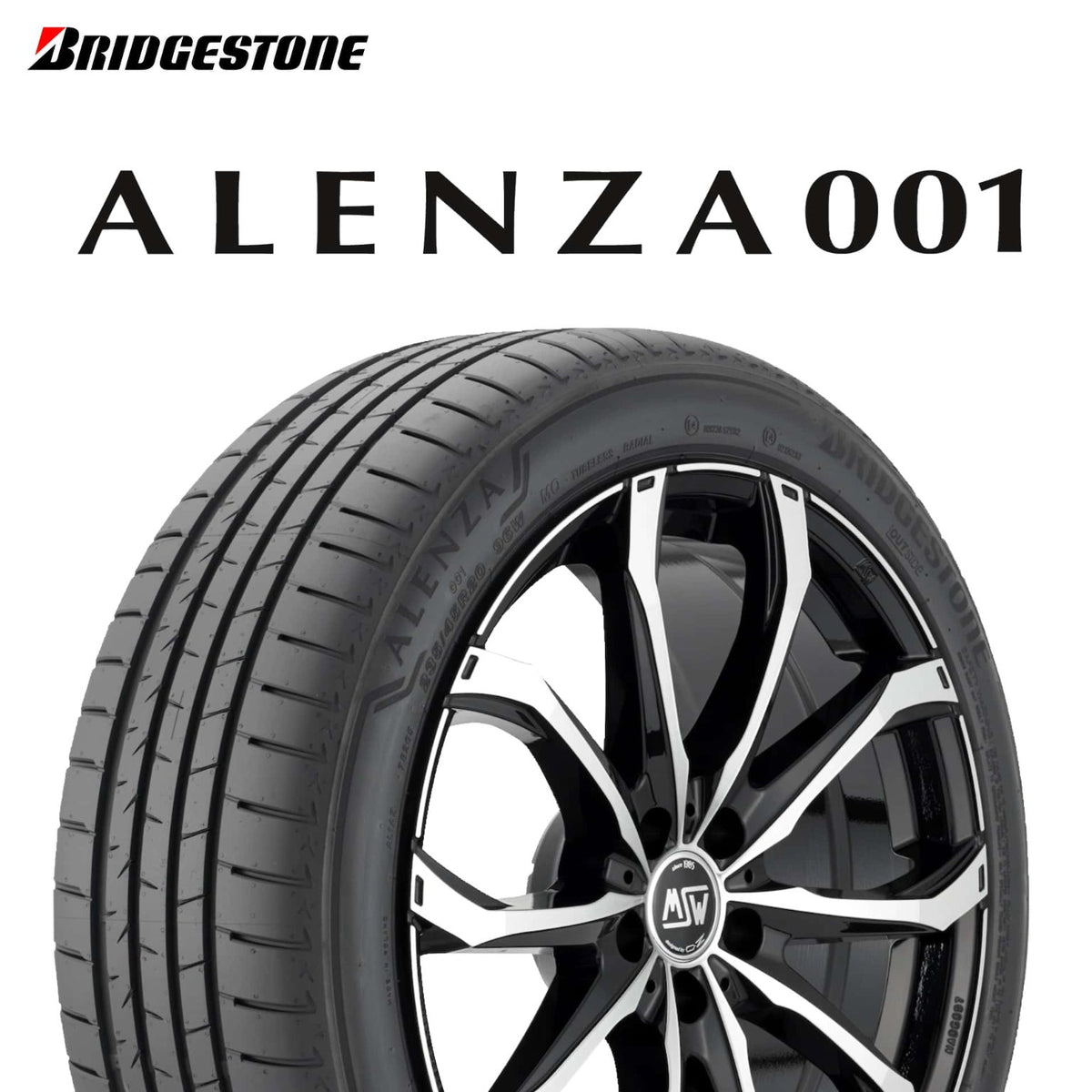215/65R17 Bridgestone ALENZA 001 99V - Brand New