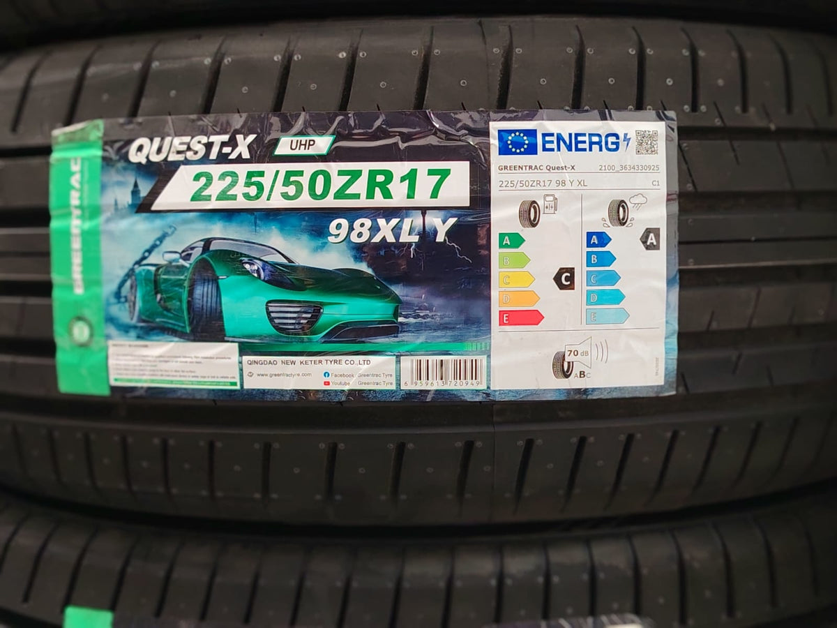 225/50ZR17-98YXL GREENTRAC QUEST-X Brand New
