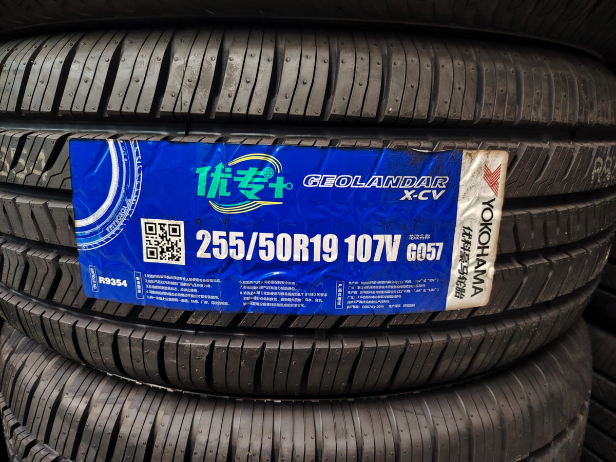 255/50R19 Yokohama G057 107V - Brand New
