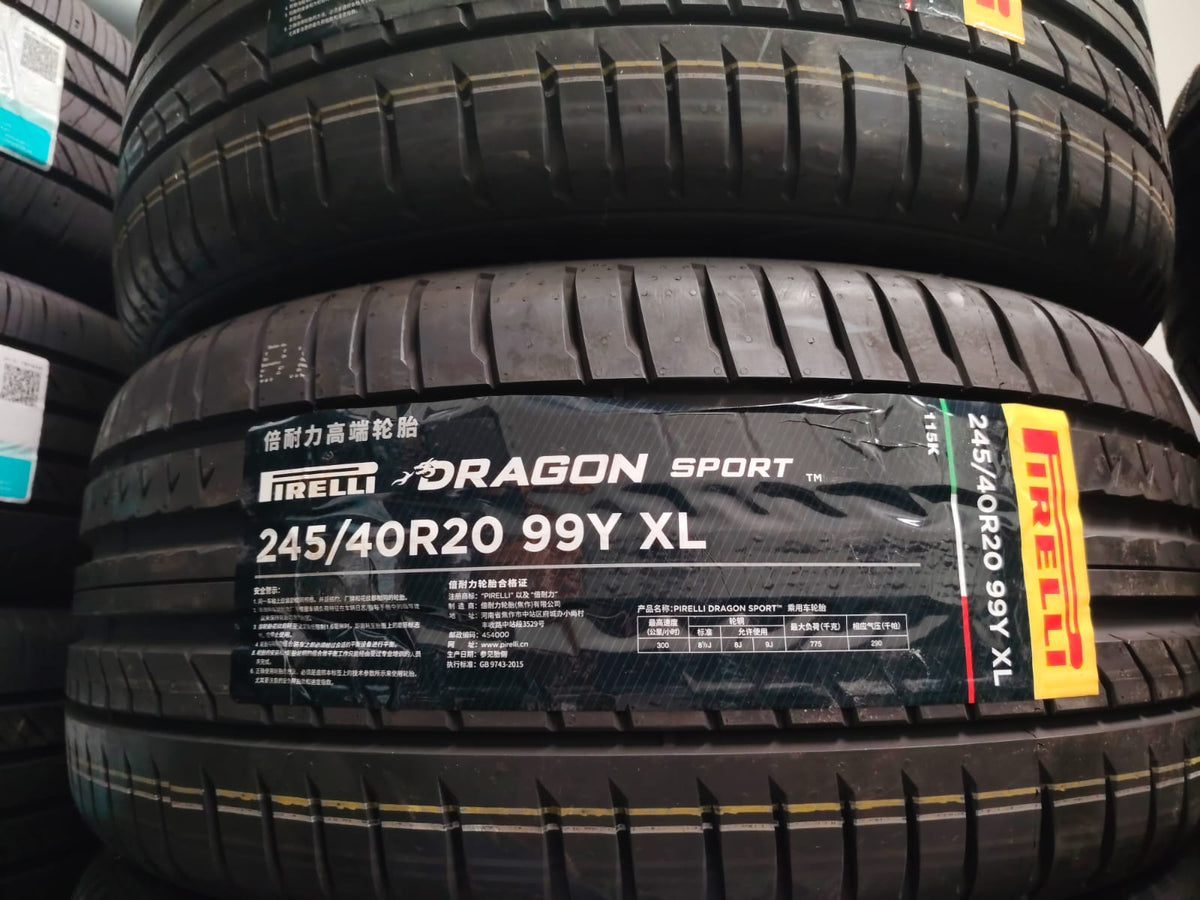 245/40R20 Pirelli Dragon Sport 99Y XL - Brand New