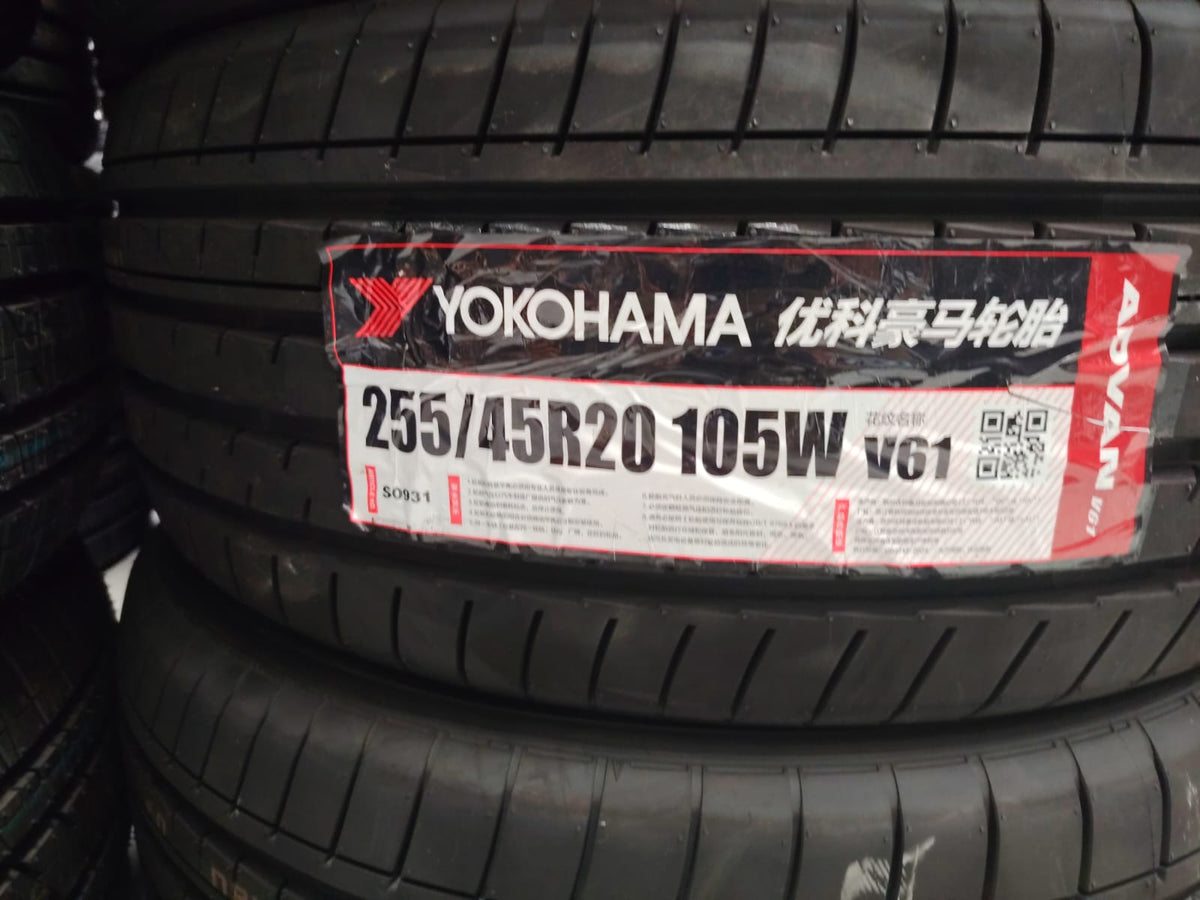 255/45R20 Yokohama V61 105W - Brand New