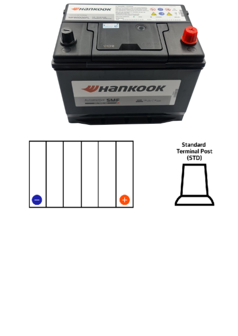 MF80D26FL 600CCA 70Capacity Term STD BAMF80D26FL