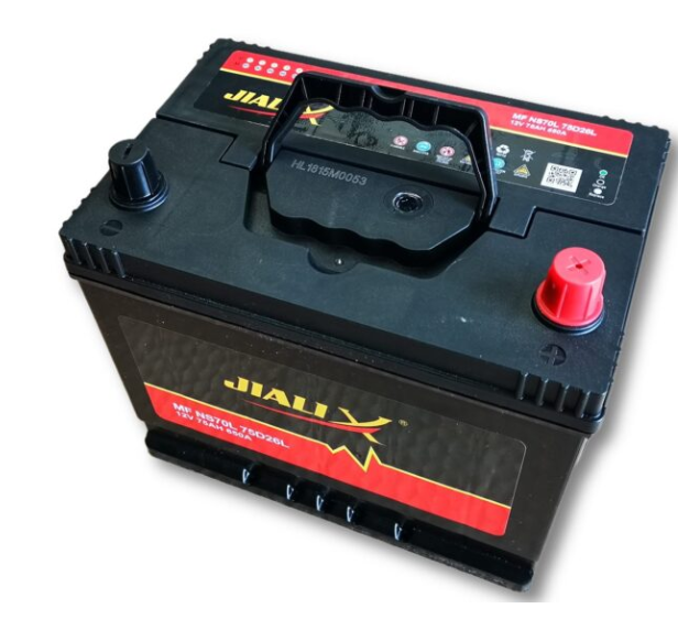 Car Battery NS70L 12V 650CCA, 24 Months Warranty, Battery for Japanese Car