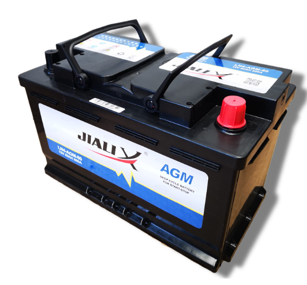 DEEP CYCLE Car Battery DIN80-AGM 12V 800CCA, 24 Months Warranty, BMW, Benz, Audi