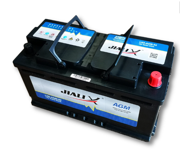 DEEP CYCLE Car Battery DIN92-AGM 12V 850CCA, 24 Months Warranty, BMW, Benz, Audi