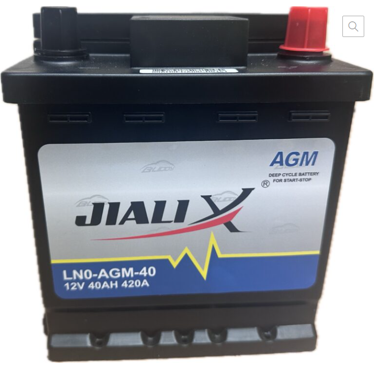 DEEP CYCLE Car Battery DIN40EFB 12V 420CCA, 24 Months Warranty, For New Aqua and European Car
